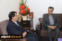 در دیدار مسئولین دانشگاه فرهنگیان استان با معاون سیاسی امنیتی استانداری یزد مطرح شد:
اعلام حمایت معاون سیاسی امنیتی استانداری یزد از رسالت های دانشگاه فرهنگیان
 2