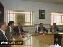 دیدار مدیر استانی دانشگاه فرهنگیان یزد با کارکنان واحدهای مختلف پردیس فاطمه الزهرا(س) 3