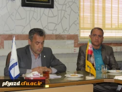 دیدار مدیر استانی دانشگاه فرهنگیان یزد با کارکنان واحدهای مختلف پردیس فاطمه الزهرا(س) 6