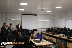 دیدار مدیر استانی دانشگاه فرهنگیان یزد با کارکنان واحدهای مختلف پردیس فاطمه الزهرا(س) 2