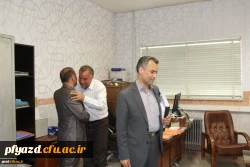 دیدار مدیر استانی دانشگاه فرهنگیان یزد با کارکنان واحدهای مختلف پردیس فاطمه الزهرا(س) 6
