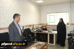 دیدار مدیر استانی دانشگاه فرهنگیان یزد با کارکنان واحدهای مختلف پردیس فاطمه الزهرا(س) 9