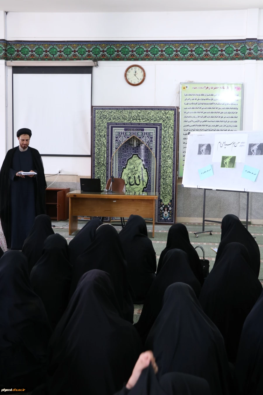 تجمع اعتراضی دانشجویان پردیس فاطمه الزهرا یزد 3