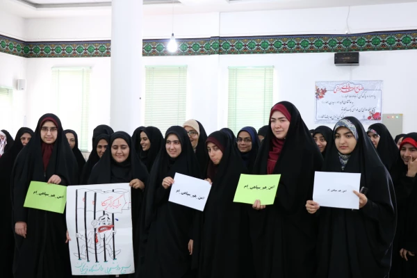 تجمع اعتراضی دانشجویان پردیس فاطمه الزهرا یزد 8