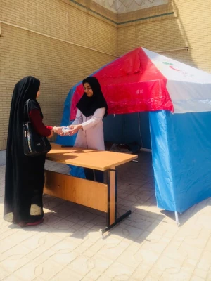 ایجاد پایگاه جهت جمع آوری کمک های اهدایی مناطق و هموطنان عزیز سیل زده 2