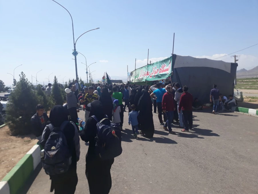 اردوی دو روزه قم وجمکران دانشجویان پردیس به مناسبت نیمه شعبان 6