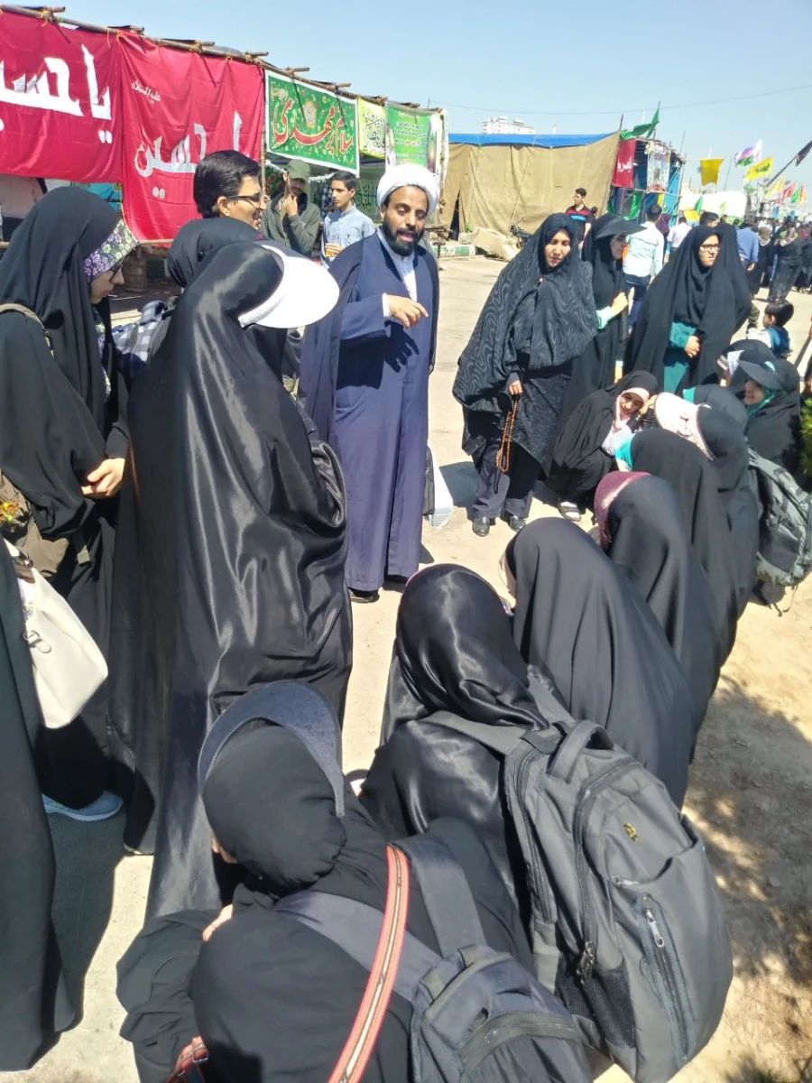 اردوی دو روزه قم وجمکران دانشجویان پردیس به مناسبت نیمه شعبان 8