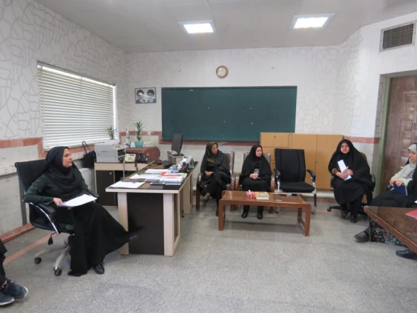 جلسه هماهنگی برگزاری بازارچه دانشجویی و پاسداشت هفته آموزش و سلامت  8