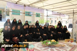 بازدید جناب آقای میرمعینی مدیر کل فرهنگی سازمان مرکزی از بازارچه دانشجویی 3