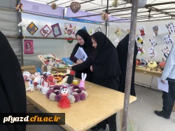 بازدید دکتر کاوه مدیر کل امور اجتماعی سازمان مرکزی از بازارچه دانشجویی 4