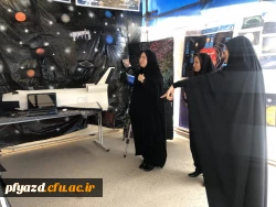 بازدید دکتر کاوه مدیر کل امور اجتماعی سازمان مرکزی از بازارچه دانشجویی 5