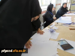 انتخابات شورای صنفی با حضور فعال و مشارکت دانشجومعلمان پردیس برگزار شد 6