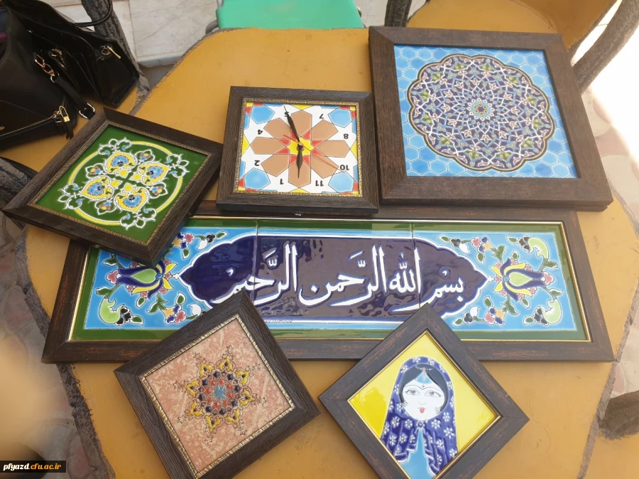 برگزاری ورکشاپ یک روزه کاشی سنتی هفت 2