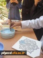 برگزاری ورکشاپ یک روزه کاشی سنتی هفت 3