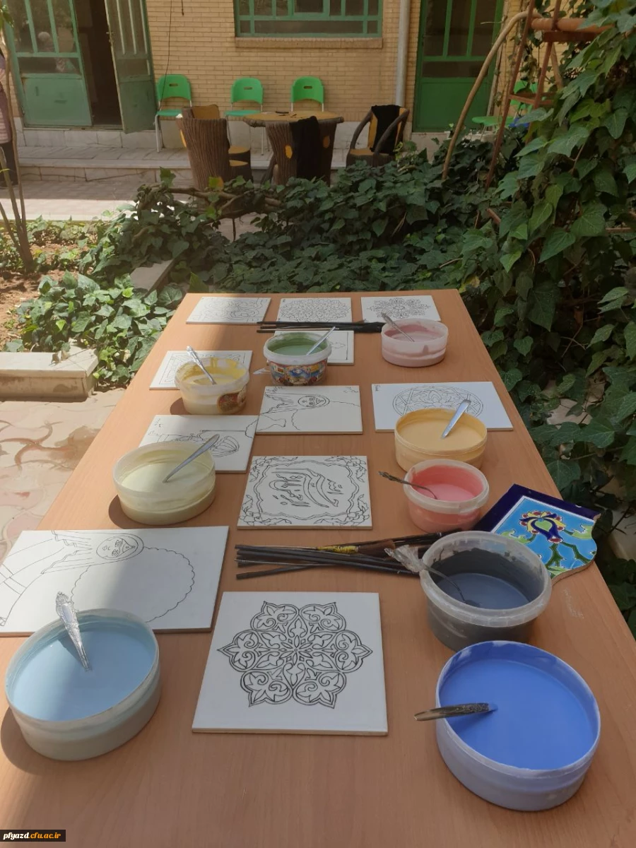 برگزاری ورکشاپ یک روزه کاشی سنتی هفت 4