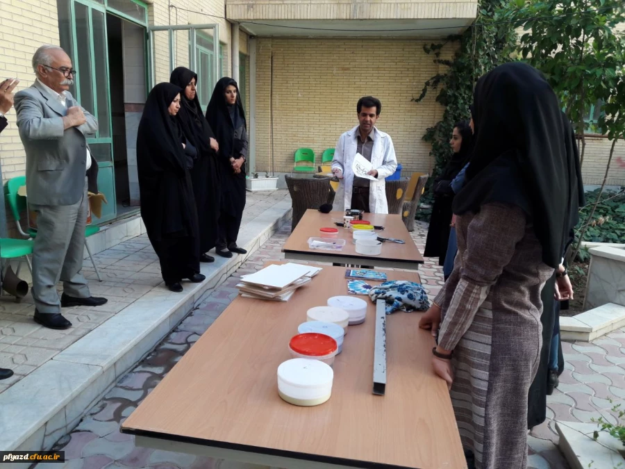 برگزاری ورکشاپ یک روزه کاشی سنتی هفت رنگ 2