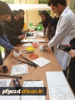 برگزاری ورکشاپ یک روزه کاشی سنتی هفت رنگ 11