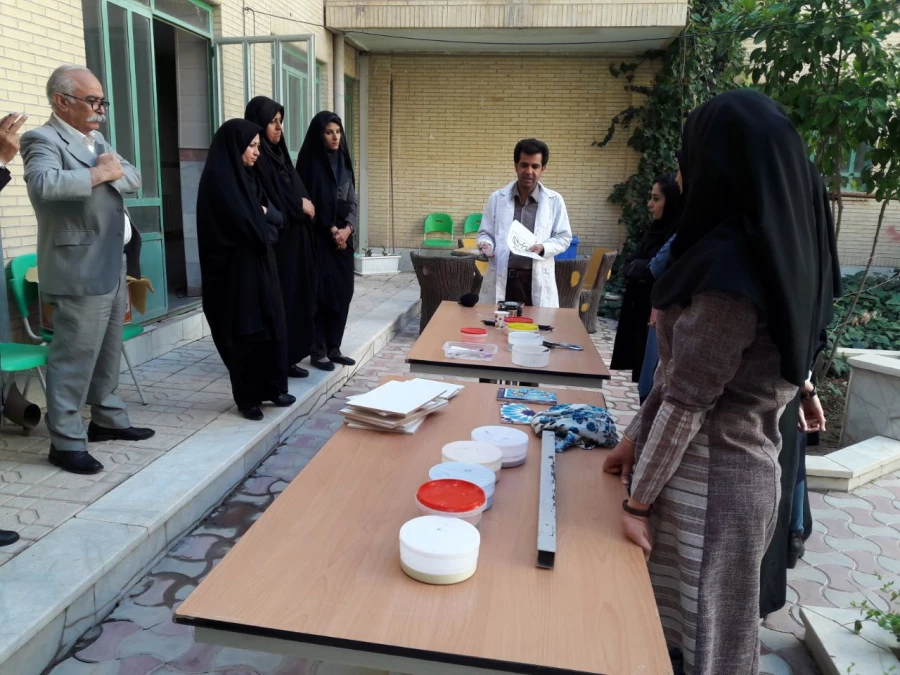 برگزاری ورکشاپ یک روزه کاشی سنتی هفت رنگ 3