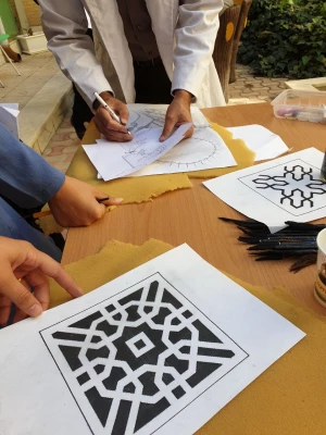 برگزاری ورکشاپ یک روزه کاشی سنتی هفت رنگ 4