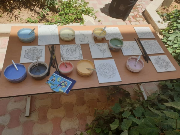 برگزاری ورکشاپ یک روزه کاشی سنتی هفت رنگ 11