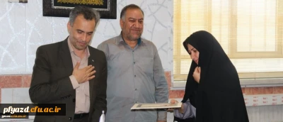 معرفی معاون آموزشی، پژوهشی و فرهنگی پردیس فاطمه الزهرا (س) دانشگاه فرهنگیان یزد