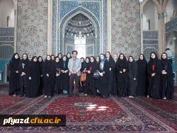 بازدید گروهی از دانشجویان از اماکن تاریخی استان یزد 8