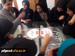 بازدید گروهی از دانشجویان از اماکن تاریخی استان یزد 12