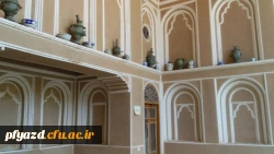 بازدید گروهی از دانشجویان از اماکن تاریخی استان یزد 15