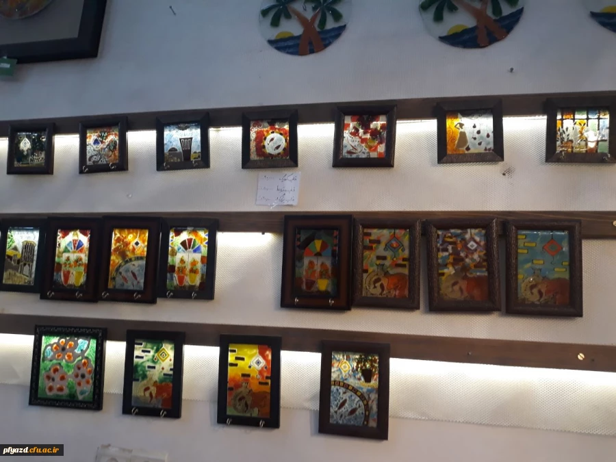 بازدید گروهی از دانشجویان از اماکن تاریخی استان یزد 17