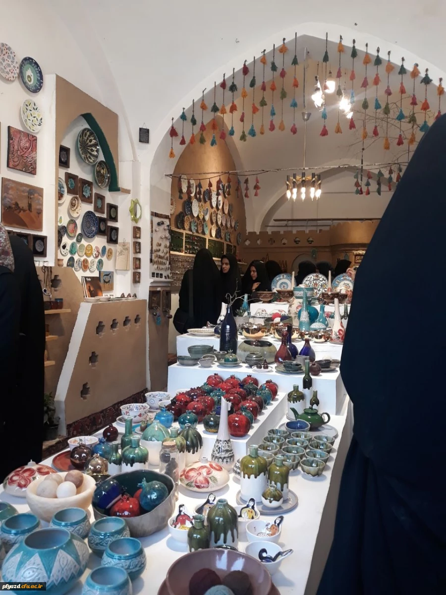 بازدید گروهی از دانشجویان از اماکن تاریخی استان یزد 20