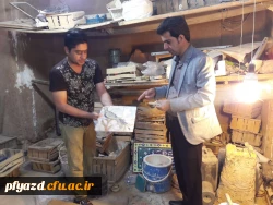 بازدید گروهی از دانشجویان از اماکن تاریخی استان یزد 23