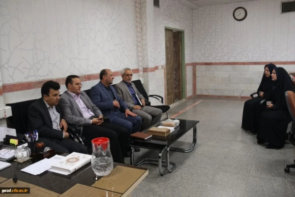 بازدید مسئولان سازمان مرکزی دانشگاه فرهنگیان از پردیس فاطمه الزهرا(س) 4