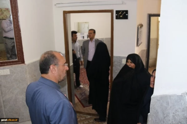 بازدید مسئولان سازمان مرکزی دانشگاه فرهنگیان از پردیس فاطمه الزهرا(س) 5