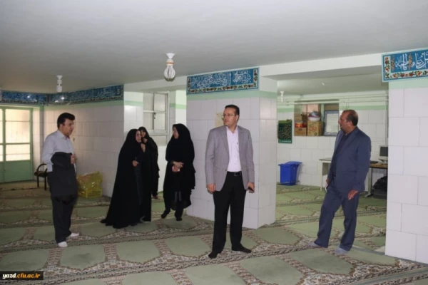 بازدید مسئولان سازمان مرکزی دانشگاه فرهنگیان از پردیس فاطمه الزهرا(س) 6