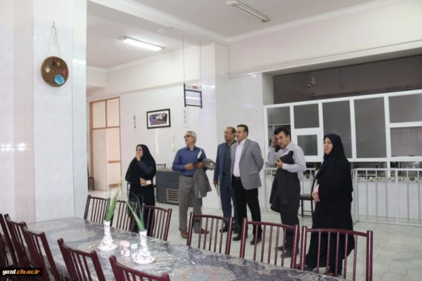 بازدید مسئولان سازمان مرکزی دانشگاه فرهنگیان از پردیس فاطمه الزهرا(س) 7