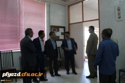بازدید رئیس سازمان مدیریت و برنامه ریزی استان از پردیس حضرت فاطمه الزهرا (س) یزد 2