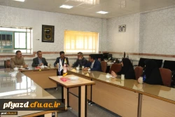 بازدید رئیس سازمان مدیریت و برنامه ریزی استان از پردیس حضرت فاطمه الزهرا (س) یزد 4