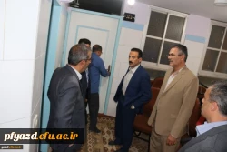 بازدید رئیس سازمان مدیریت و برنامه ریزی استان از پردیس حضرت فاطمه الزهرا (س) یزد 6