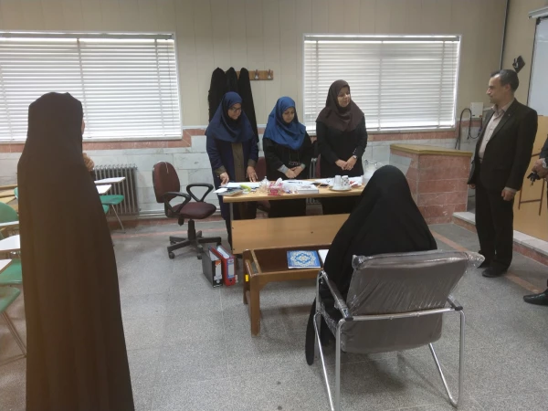 بازدید از مراحل انجام مصاحبه داوطلبان ورود به دانشگاه فرهنگیان  (پردیس فاطمه الزهرا(س)یزد) 2