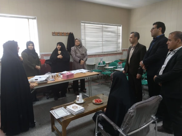 بازدید از مراحل انجام مصاحبه داوطلبان ورود به دانشگاه فرهنگیان  (پردیس فاطمه الزهرا(س)یزد) 3