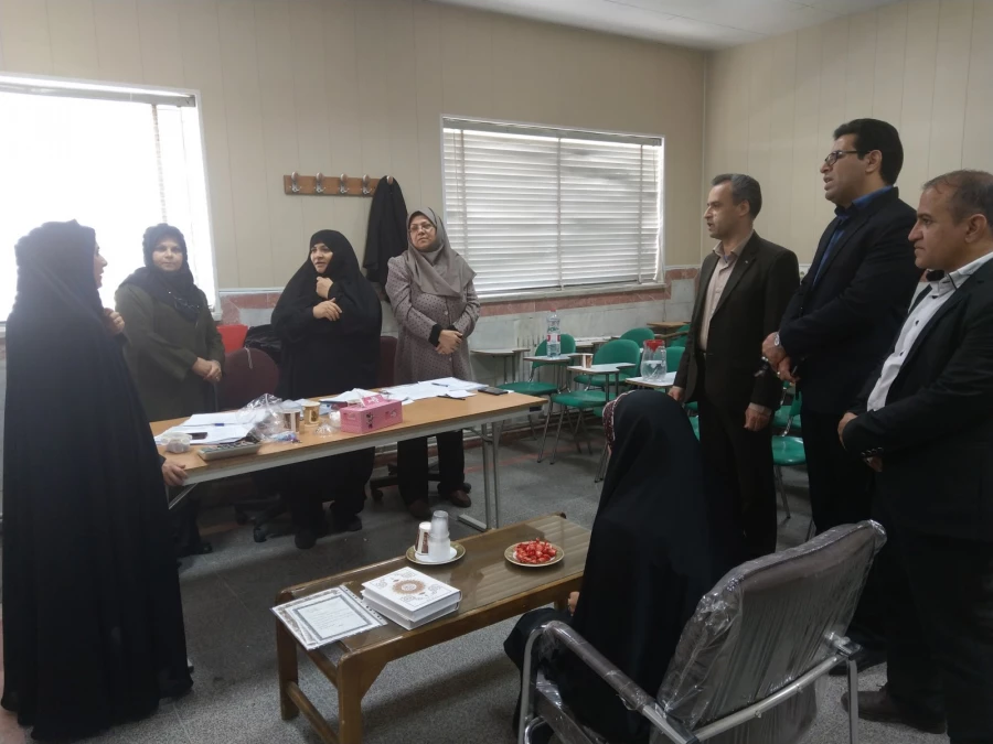 بازدید از مراحل انجام مصاحبه داوطلبان ورود به دانشگاه فرهنگیان  (پردیس فاطمه الزهرا(س)یزد) 3