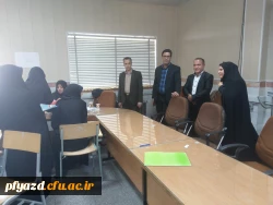 بازدید از مراحل انجام مصاحبه داوطلبان ورود به دانشگاه فرهنگیان  (پردیس فاطمه الزهرا(س)یزد) 6