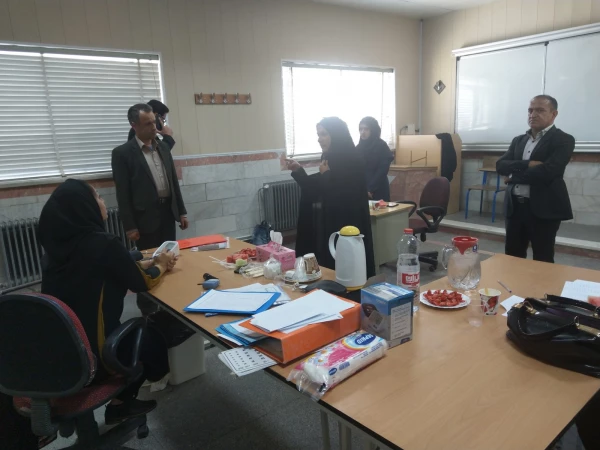 بازدید از مراحل انجام مصاحبه داوطلبان ورود به دانشگاه فرهنگیان  (پردیس فاطمه الزهرا(س)یزد) 9