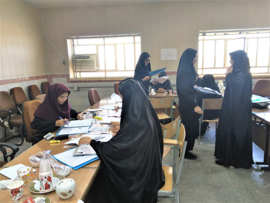 بازدید از مراحل انجام مصاحبه داوطلبان ورود به دانشگاه فرهنگیان  (پردیس فاطمه الزهرا(س)یزد) 4