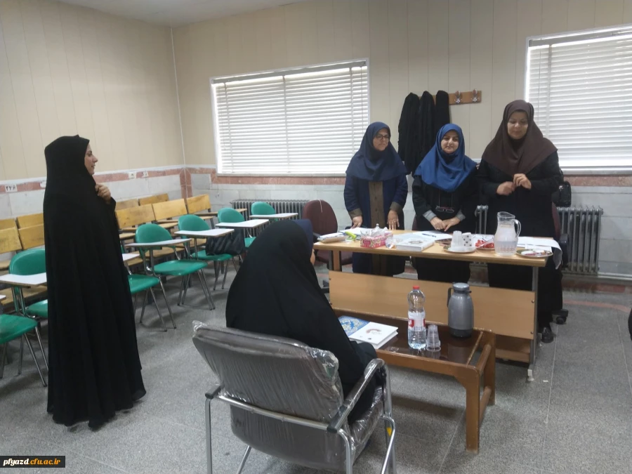 بازدید از مراحل انجام مصاحبه داوطلبان ورود به دانشگاه فرهنگیان  (پردیس فاطمه الزهرا(س)یزد) 14