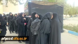 برگزاری مراسم بدرقه زائرین کاروان پیاده روی کربلا دانشجویان پردیس 7