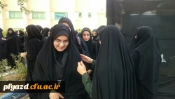 برگزاری مراسم بدرقه زائرین کاروان پیاده روی کربلا دانشجویان پردیس 9