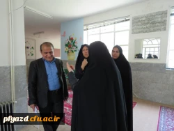 دیدار سرپرست پردیس با مدیر دبیرستان نمونه دولتی الزهرا (س) 7