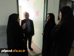 دیدار سرپرست پردیس با مدیر دبیرستان نمونه دولتی الزهرا (س) 9