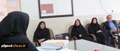 دیدار سرپرست پردیس با مدیر دبیرستان نمونه دولتی الزهرا (س)